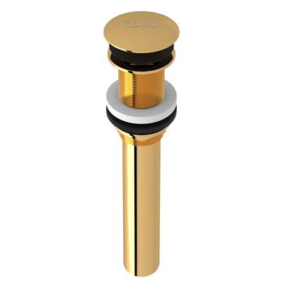 Rohl 5445IB - Lavatory Push Drain Without Overflow