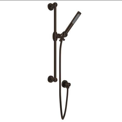 Rohl AKIT8073XMTCB - Handshower Set With 21" Slide Bar and Single Function Handshower