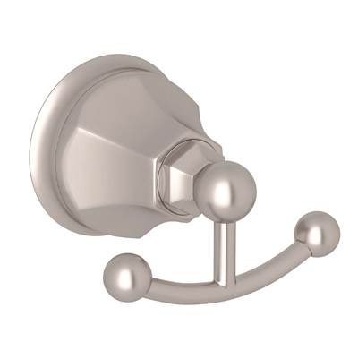 Rohl A6881STN - Palladian® Double Robe Hook