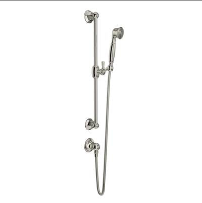 Rohl 1330PN - Handshower Set With 24" Slide Bar and Single Function Handshower