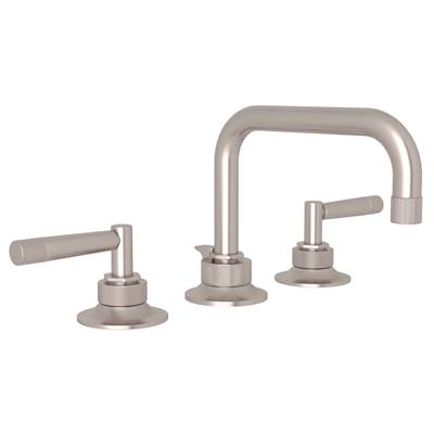 Rohl MB2009LMSTN-2 - Graceline® Widespread Lavatory Faucet With U-Spout