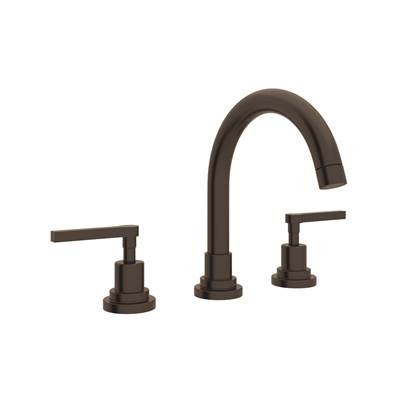 Rohl A2228LMTCB-2 - Lombardia® Widespread Lavatory Faucet With C-Spout
