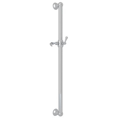 Rohl 1270APC - 36" Grab Bar With Sliding Handshower Holder