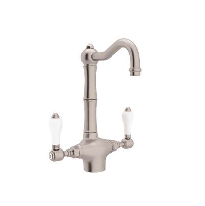 Rohl A1680LPSTN-2 - Acqui® Two Handle Bar/Food Prep Kitchen Faucet