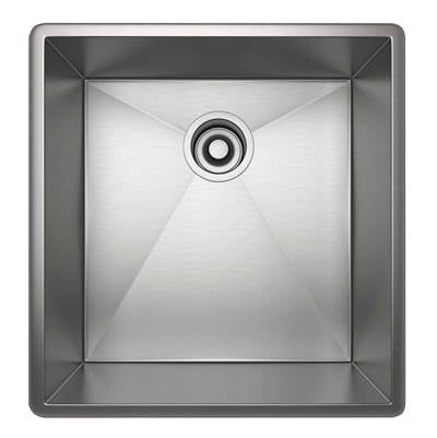 Rohl RSS1718SB - Forze™ 17" Single Bowl Stainless Steel Kitchen Or Bar/Food Prep Sink
