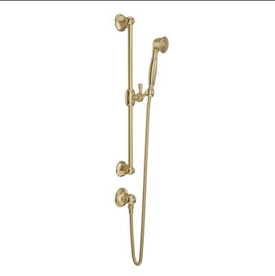 Rohl 1330ULB - Handshower Set With 24" Slide Bar and Single Function Handshower