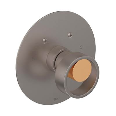 Rohl EC13W1IWSNG - Eclissi™ 3/4" Thermostatic Trim Without Volume Control