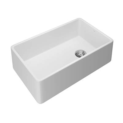 Rohl AL3220AF100 - Allia™ 32" Fireclay Single Bowl Farmhouse Apron Front Kitchen Sink