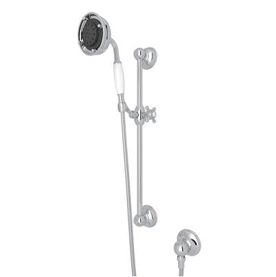 Rohl 1310APC - Handshower Set With 22" Slide Bar and 3-Function Handshower
