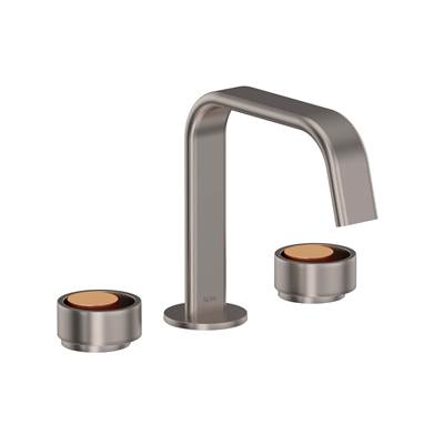 Rohl EC09D3IWSNG - Eclissi™ Widespread Lavatory Faucet With U-Spout