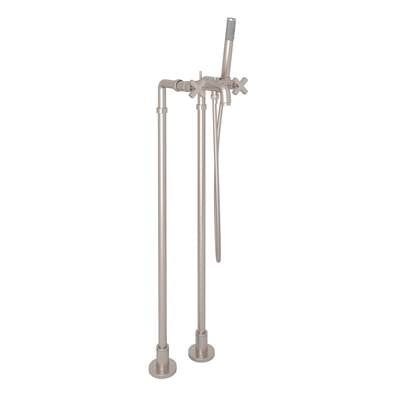 Rohl AKIT2202NXMSTN - Lombardia® Floor Mount Tub Filler