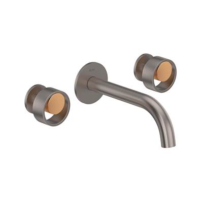 Rohl EC08W3IWSNG - Eclissiโข Wall Mount Lavatory Faucet Trim With C-Spout