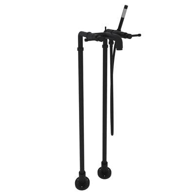 Rohl AKIT3302NILMB - Campo™ Floor Mount Tub Filler