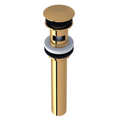 Rohl 5447ULB - Lavatory Push Drain With Overflow