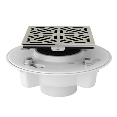 Rohl SDPVC2/3-3144PN - PVC 2" X 3" Drain Kit With 3144 Mosaic Decorative Cover