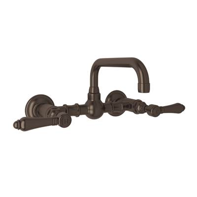 Rohl A1423LMTCB-2 - Acqui® Wall Mount Bridge Lavatory Faucet With U-Spout