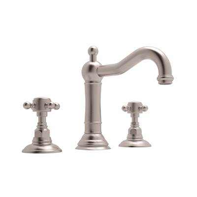Rohl A1409XMSTN-2 - Acqui® Widespread Lavatory Faucet