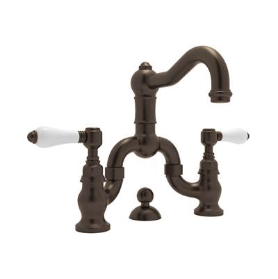 Rohl A1419LPTCB-2 - Acqui® Bridge Lavatory Faucet