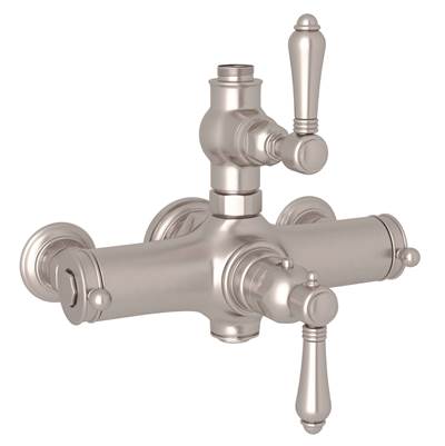 Rohl A4917LMSTN - Exposed Therm Valve With Volume and Temperature Control