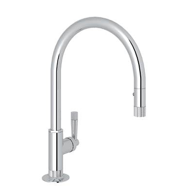 Rohl MB7930LMAPC-2 - Graceline® Pull-Down Kitchen Faucet With C-Spout