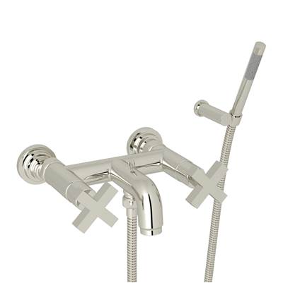 Rohl A2202XMPN - Lombardia® Exposed Wall Mount Tub Filler