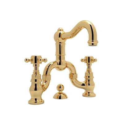 Rohl A1419XMIB-2 - Acqui® Bridge Lavatory Faucet