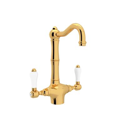 Rohl A1680LPIB-2 - Acqui® Two Handle Bar/Food Prep Kitchen Faucet
