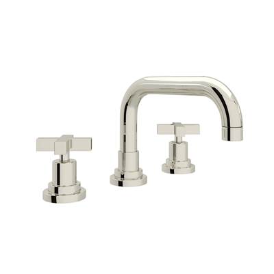 Rohl A2218XMPN-2 - Lombardia® Widespread Lavatory Faucet With U-Spout