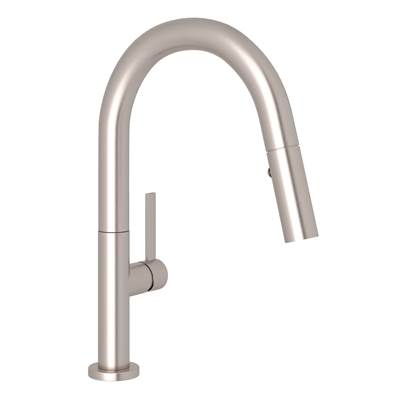 Rohl R7581SLMSTN-2 - Lux™ Pull-Down Bar/Food Prep Kitchen Faucet