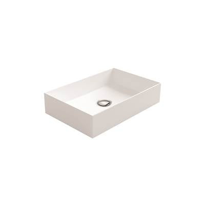 Simas SIAG60WG - Rectangular Washbasin - 600X400X130Mm