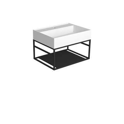 Simas SIAG61CCWG - Wallhung Console With Washbasin (Fixing Kit Included)