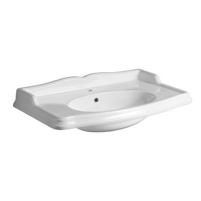 Simas SIAR864WG - Single Hole Washbasin For Console