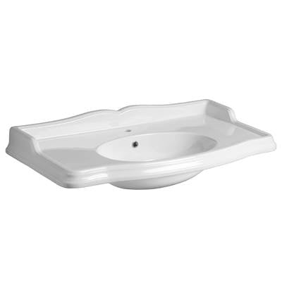 Simas SIAR874WG - Single Hole Washbasin For Console