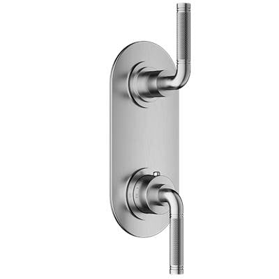 Santec 7197CK75-TM - Trim (Non-Shared Function) - 1/2'' Thermostatic Trim With Volume Control And 2-Way Diverter