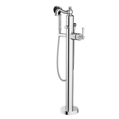 Santec 1094MP75-TM - Trim - Floor Mount Tub Filler With Hand Shower