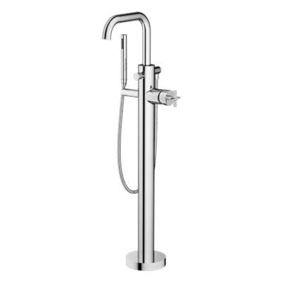 Santec 3994CX21-TM - Trim - Floor Mount Tub Filler With Hand Shower