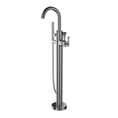 Santec 4394GL75-TM - Trim - Floor Mount Tub Filler With Hand Shower