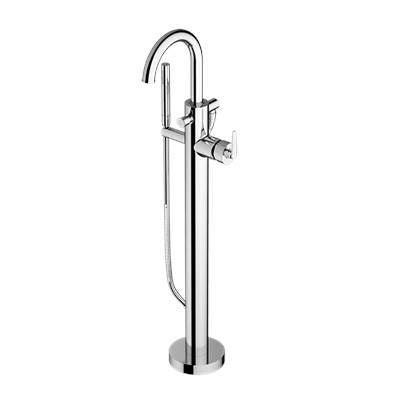Santec 4594HN60-TM - Trim - Floor Mount Tub Filler With Hand Shower