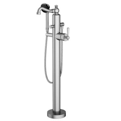 Santec 4994DI75-TM - Trim - Floor Mount Tub Filler With Hand Shower