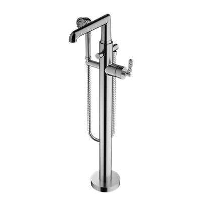 Santec 5594LX75-TM - Trim - Floor Mount Tub Filler With Hand Shower