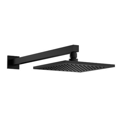 Santec 70781091 - 8'' Square All Brass Rain Head With Arm And Flange