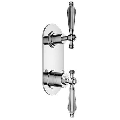 Santec 7199KT95-TM - Trim (Non-Shared Function) - 1/2'' Thermostatic Trim With Volume Control And 3-Way Diverter