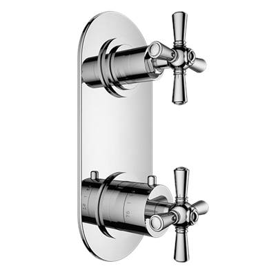 Santec 7197PF75-TM - Trim (Non-Shared Function) - 1/2'' Thermostatic Trim With Volume Control And 2-Way Diverter