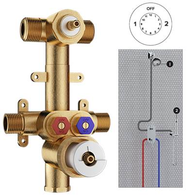 Santec TH-9210 - Rough - 2-Way Non-Shared