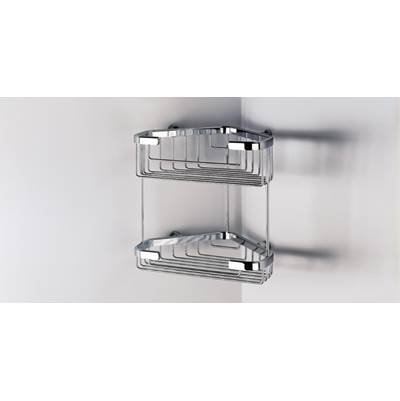 Sonia 060795 - Sonia -Wire Basket Double Corner Chrome(D)