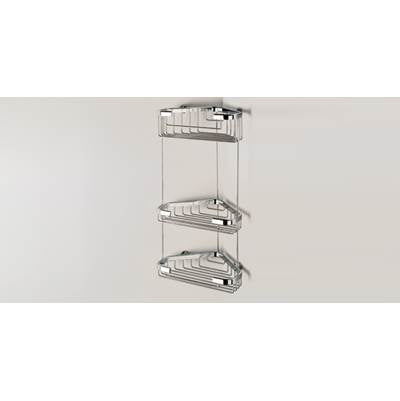 Sonia 055012 - Sonia -Wire Basket Triple Corner Chrome(D)