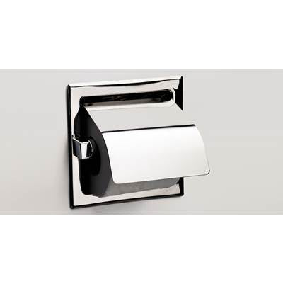 Sonia 025107 - Sonia -Toilet Roll Holder Fitted W/Cover Pol. St. Steel (D)
