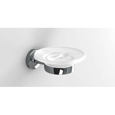 Sonia 124558 - Sonia -E-Plus Soap Dish Glass Chrome (D)