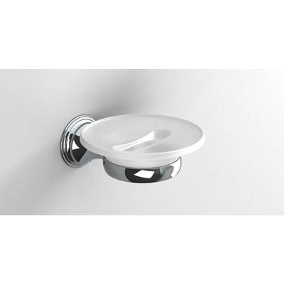 Sonia 107544 - Sonia -Genoa Vanity Tray Wm Glass-Chrome(D)