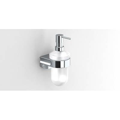 Sonia 122240 - Sonia -S1 Soap Dispenser Wm Glass-Chrome(D)